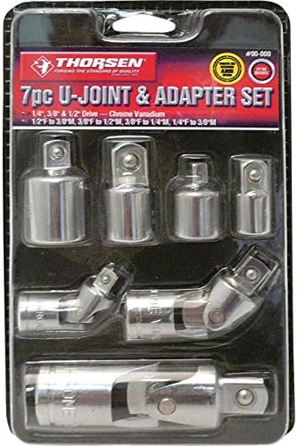 Thorsen U-Joint & Socket Adapter Set - 7-Pc., Model# 20-210