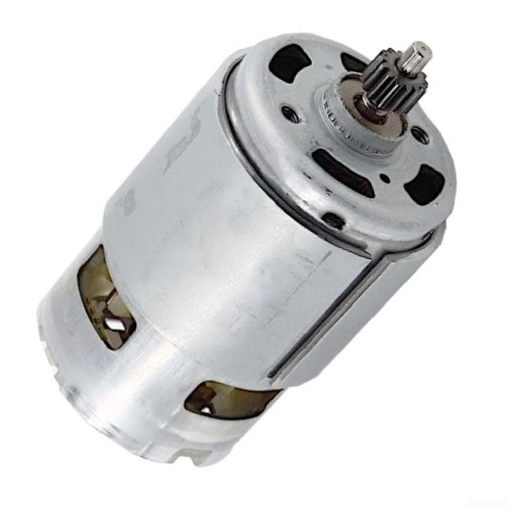 DC Motor 629937-8 für DDF453 DHP453 DF457D, 18V Metall Ersatzteil für HP475D BHP453 Bohrer, Silber-Finish