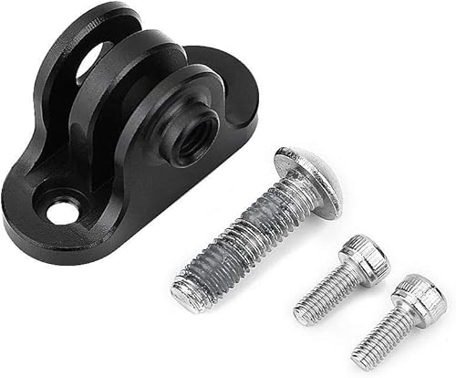 Miniatura 5 de Vbestlife Soporte de metal para computadora de bicicleta, soporte de adaptador de cámara, accesorio de adaptador de montaje combinado para