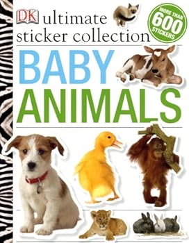 Paperback Ultimate Sticker Book: Baby Animals (Ultimate Sticker Books) Book