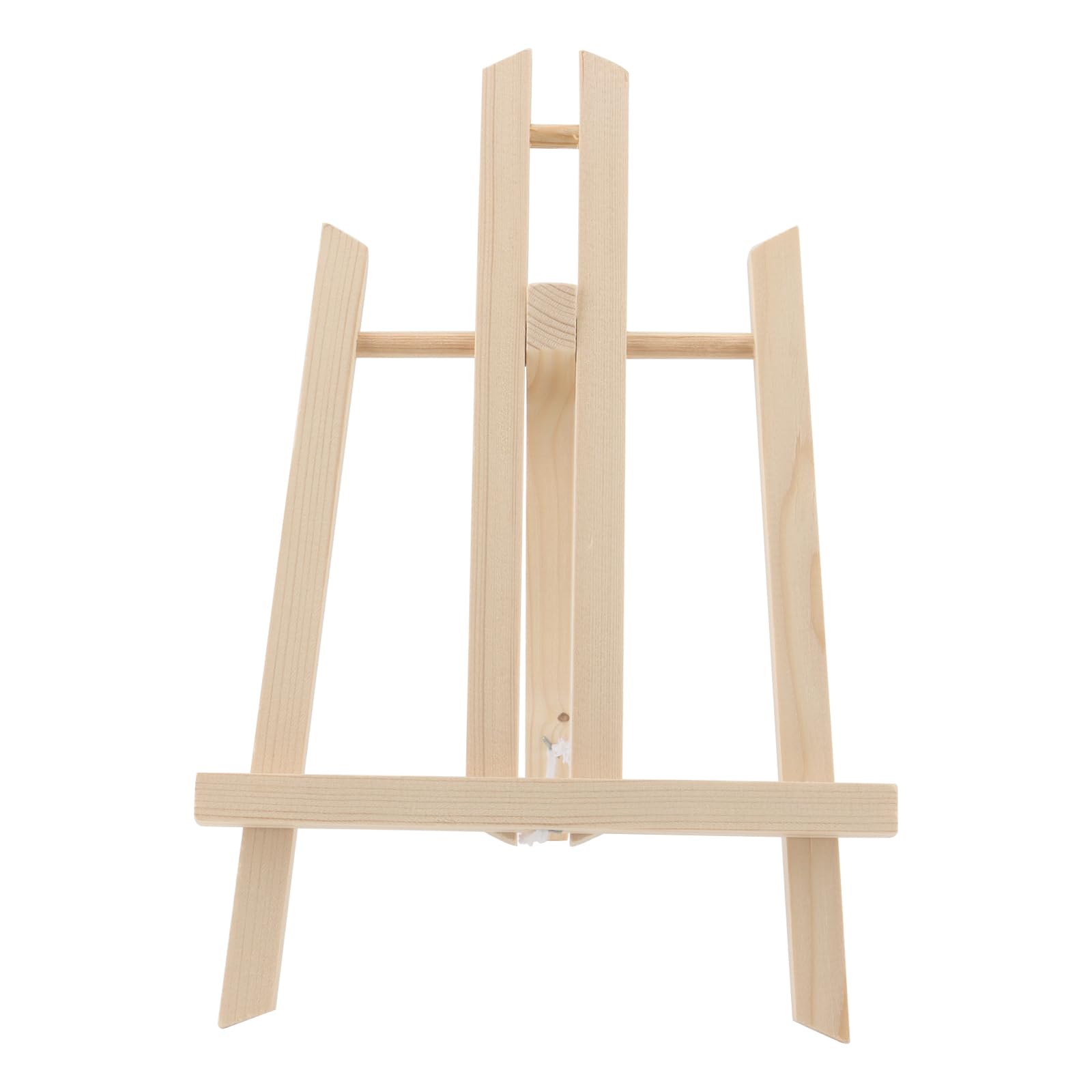 MOUYAT Cavalletto da tavolo in legno da 10 pezzi, cavalletto da tavolo portatile da 30 cm per artisti, principianti e professionisti, piccolo supporto da pittura regolabile per tela, disegno e displa