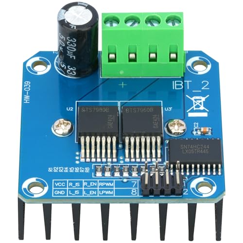 2Pcs BTS7960 43A High Power H-Bridge Motor Driver Module - Image 6