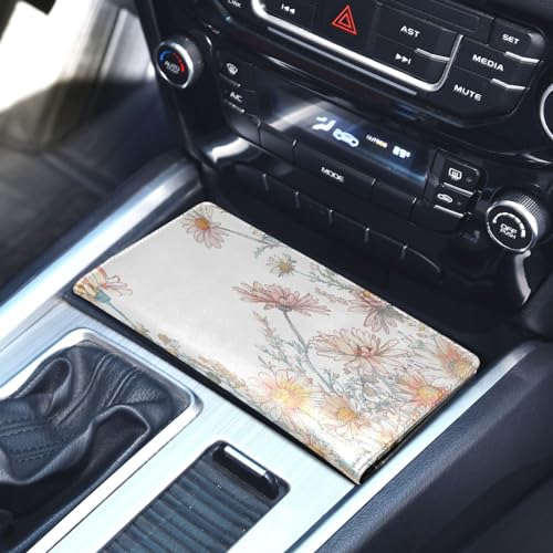 Organizador de coche de cuero miniatura 5