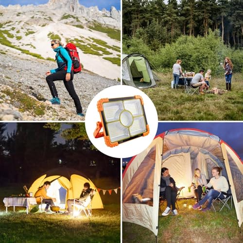 Lampe de travail LED portable projecteur extérieur de camping - 5