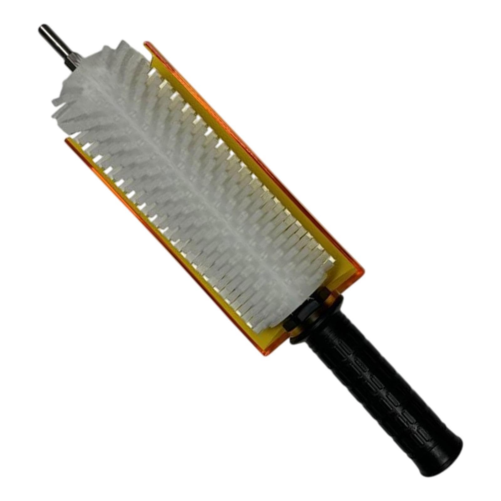 Brosse à Skis avec Manche à Axe et Housse de Protection, Brosse à Farter Les Skis, Brosse Rotative Pratique et Portable.