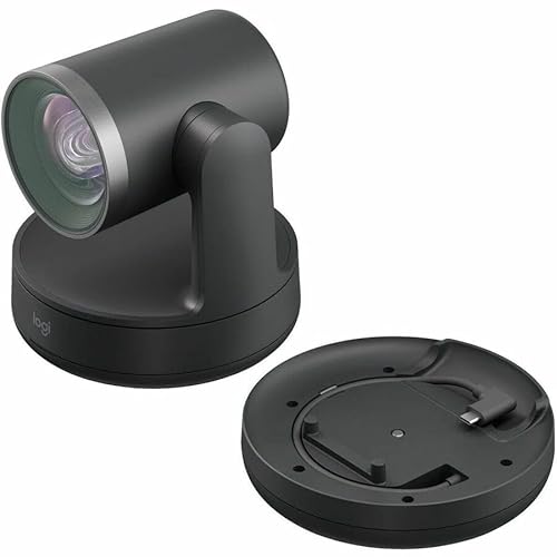 Camera de videoconference Logitech 991 000553 Full HD 90° Zoom 15x - vue 5