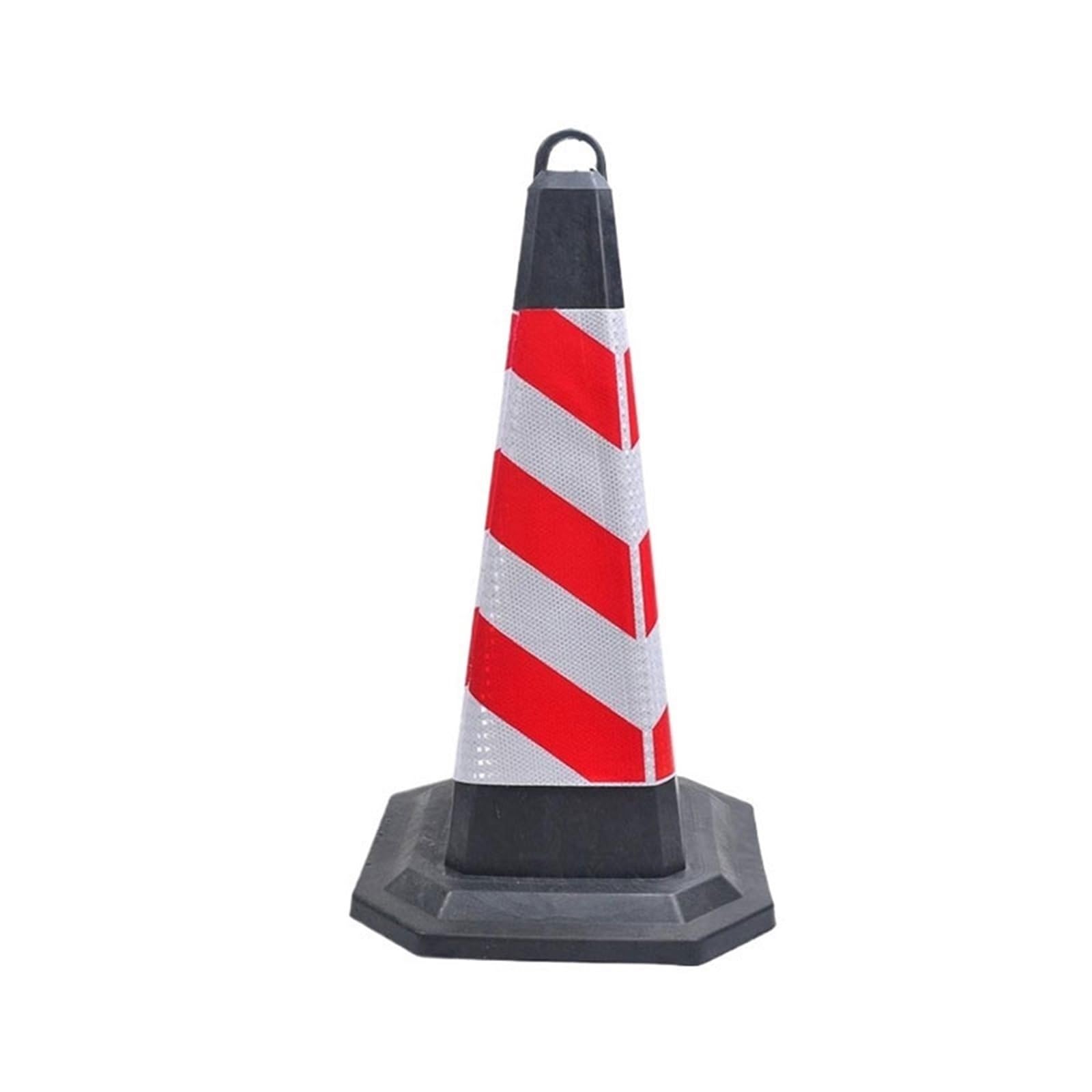 Traffic Safety Cones 5Pcs with Reflective Strips for Road Parking Driving Practice Safety Cone(Red)