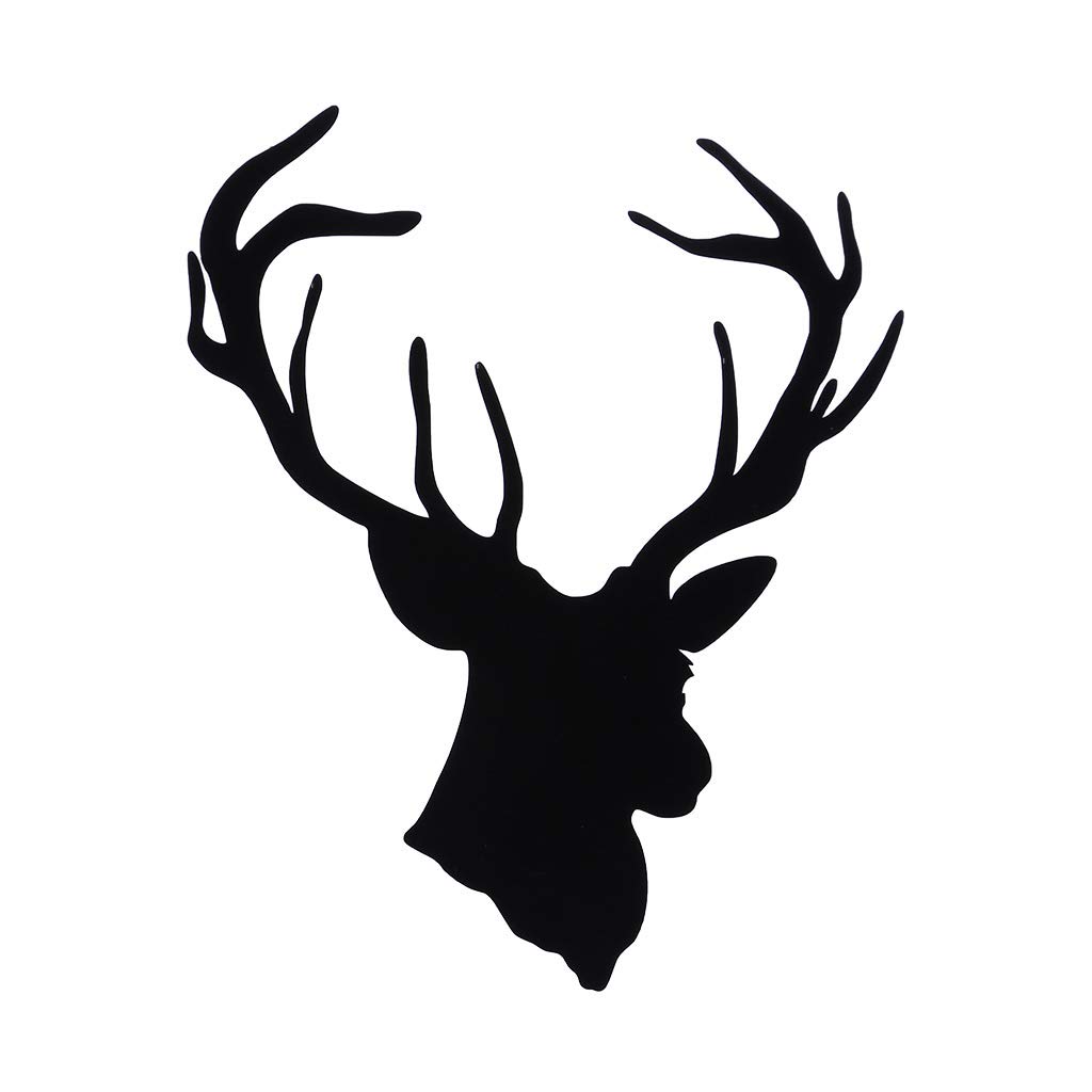 Off-Road Vehicle Engine Hood Decoration Deer for Head Sticker Car Body PET Decals Personalized Decal Sticker Car Stickers