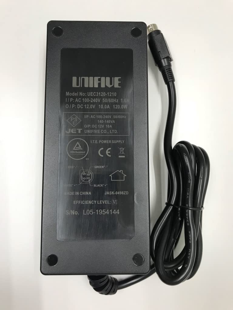 Amazon.co.jp: UEC3120-1210 DC12V 10A (DINコネクター) ACコード付き
