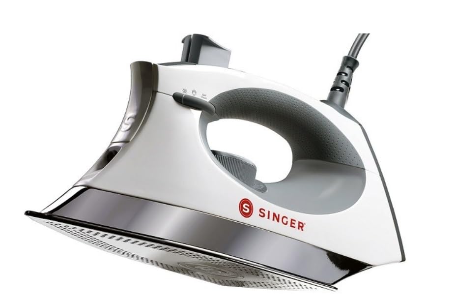 SINGER Steam Craft Steam iron Stainless Steel soleplate 2600 W white and grey