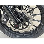 Goldfire-Front-Axle-Bolt-Covers-Black-Billet-3D-Machined-Skeleton-Skull-Axle-Covers-Wheel-Axle-Caps-Compatible-for-Harley-2002-2023-Harley-Softail-Electra-Road-Street-Glide-Sportster