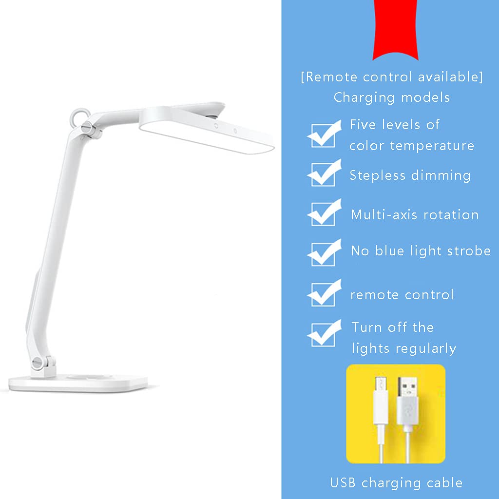 Lampe de Bureau LED télécommandée Cinq Couleurs, Remote Control