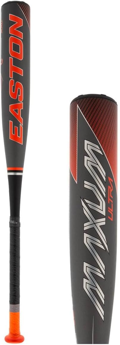 Easton Maxum Ultra USSSA Baseball Bat Drop -10 2 3/4 Barrel, Black Orange, 31-21