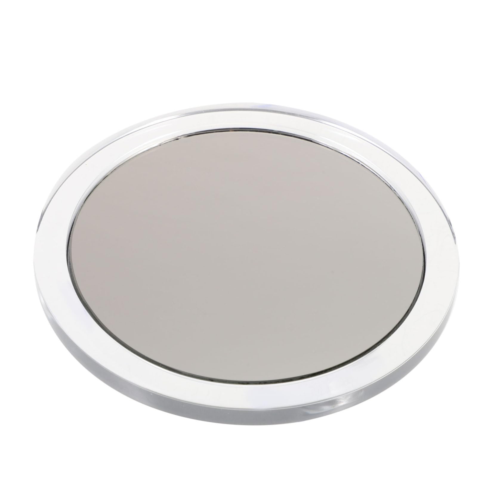 Espejo cosmético con aumento 20x y ventosa para baño y viaje