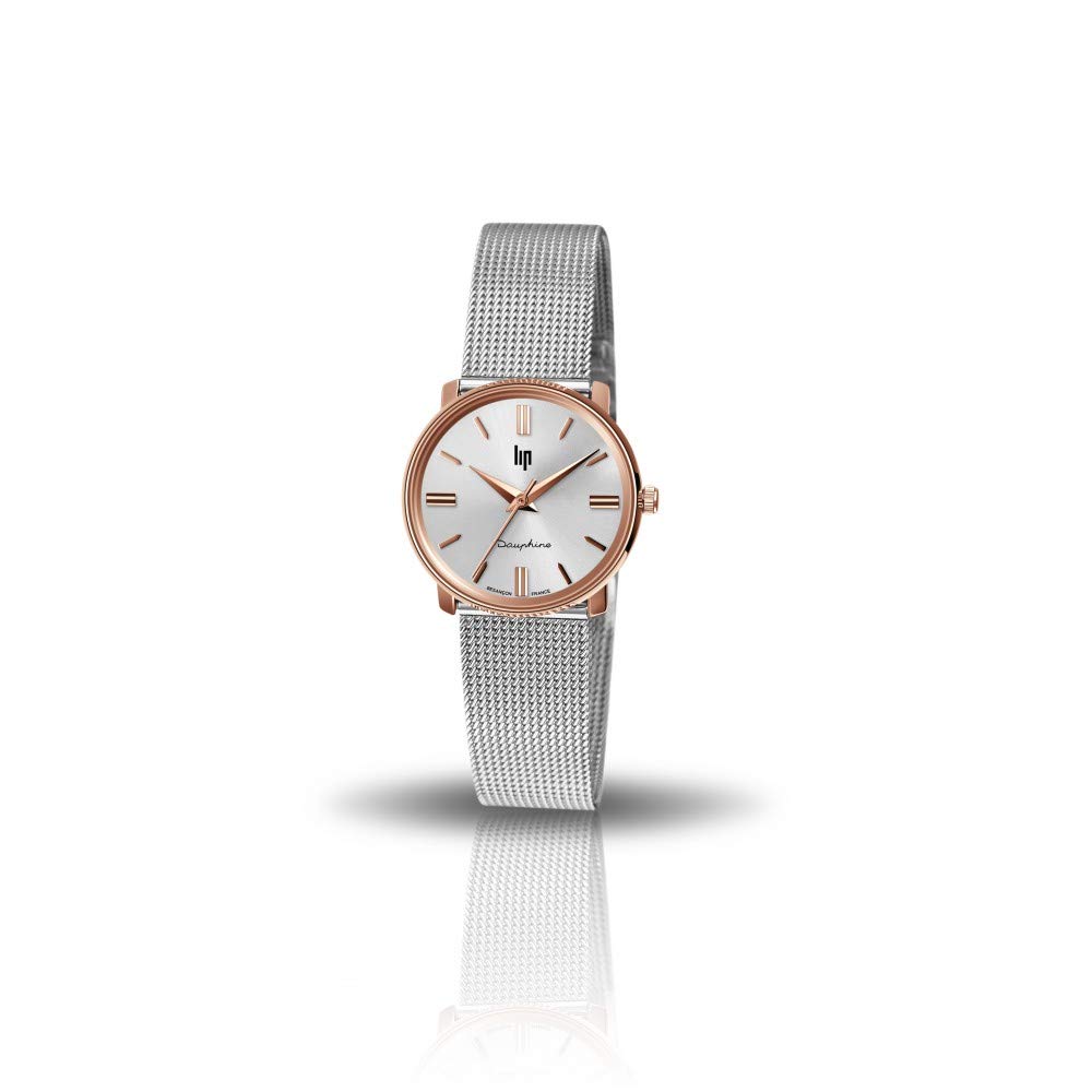 Lip Herenhorloge, analoog, kwarts, met siliconen armband, lip670080