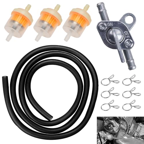 Jewkot 1 Set Car Fuel Hose Clamp Kit, 1 39.3