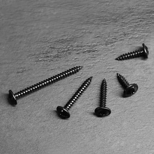 black wood screws 834 inch 300pcs black phillips modified truss head wood screws quick metal self tapping zinc oxide used in household appliancesfurniturewoodworking by b1jounie ya