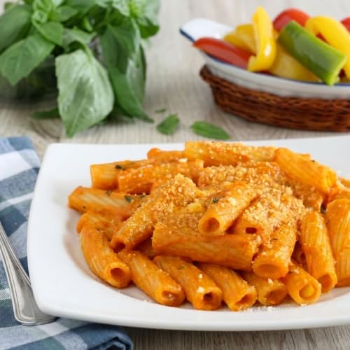 Pasta con sugo di peperoni cremoso
