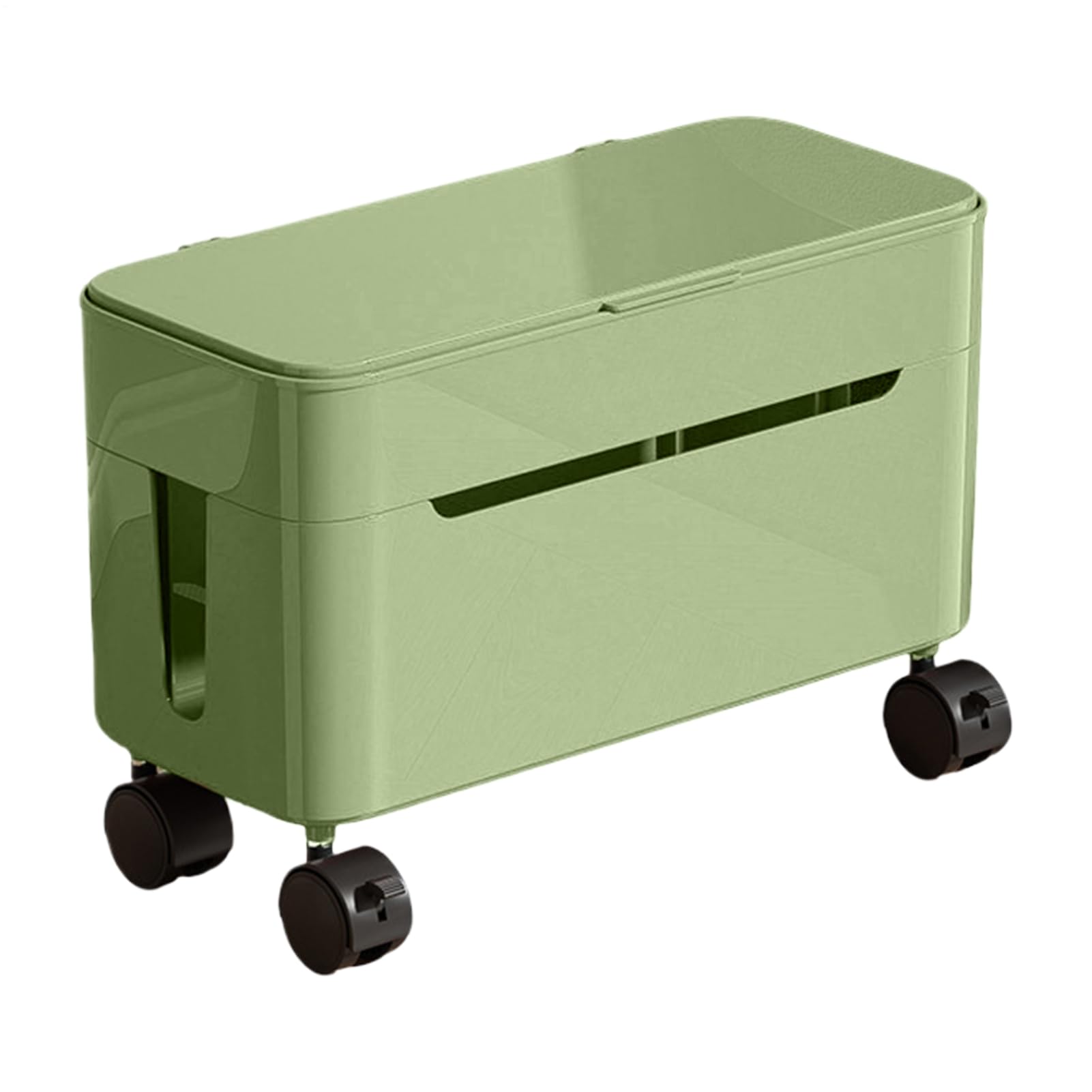 Scatola organizer per cavi, da tavolo, con ruota, per riporre i cavi di ricarica da tavolo, per la casa, gestione ordinata dei cavi, facile accesso, design multiuso, accessorio per la casa per