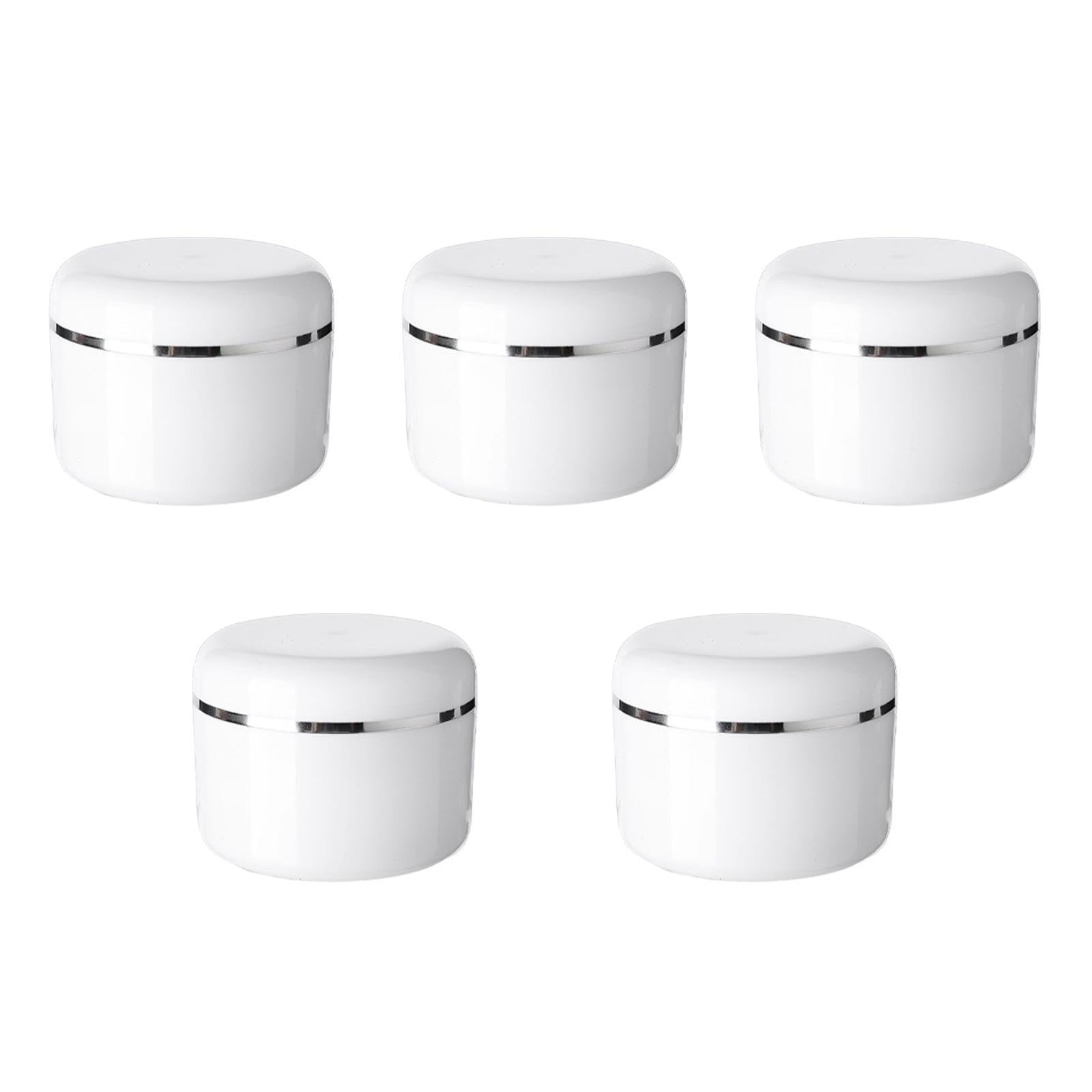 AUYXSSZ Jars Lids Makeup Container Designed For Skin Care Storage Creams And Balms Super Compact And Handy Convenient Carry. Jars Lids Makeup Container Cream