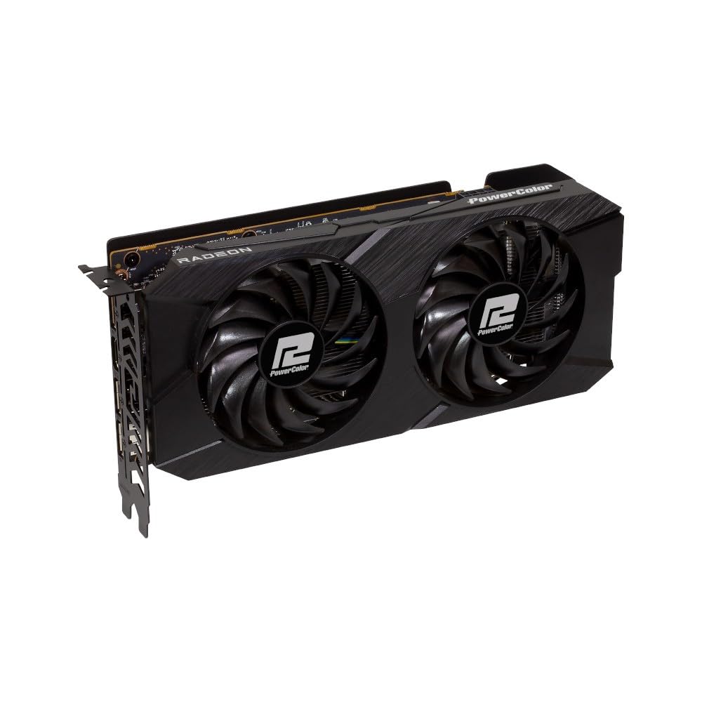 Amazon | PowerColor AMD Radeon RX 7600搭載・デュアルファン採用