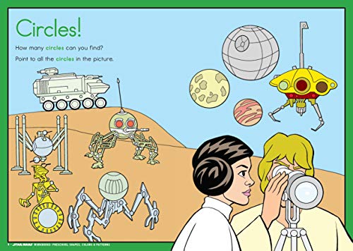 Star Wars Workbook: Preschool Shapes, Colors, and Patterns (Star Wars Workbooks) - Image 3