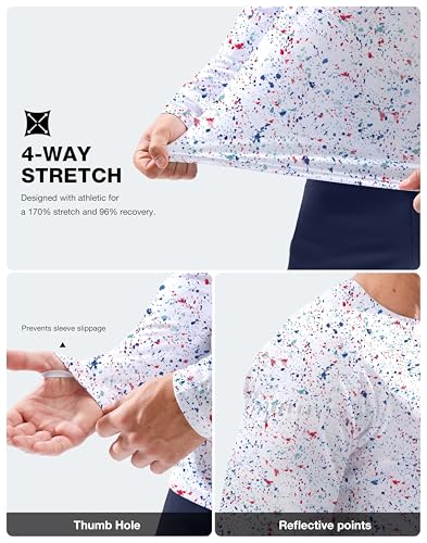 Image of Men's Sun Protection Long Sleeve Shirts UPF 50+