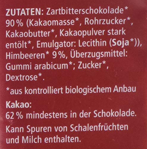 Landgarten Bio Himbeere in Zartbitter-Schokolade, 50 g - Image 6