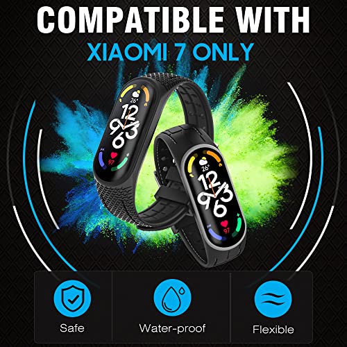 MoKo 2 Pack Straps Compatible with Xiaomi Mi Band 7/Smart Band 7 - Image 2