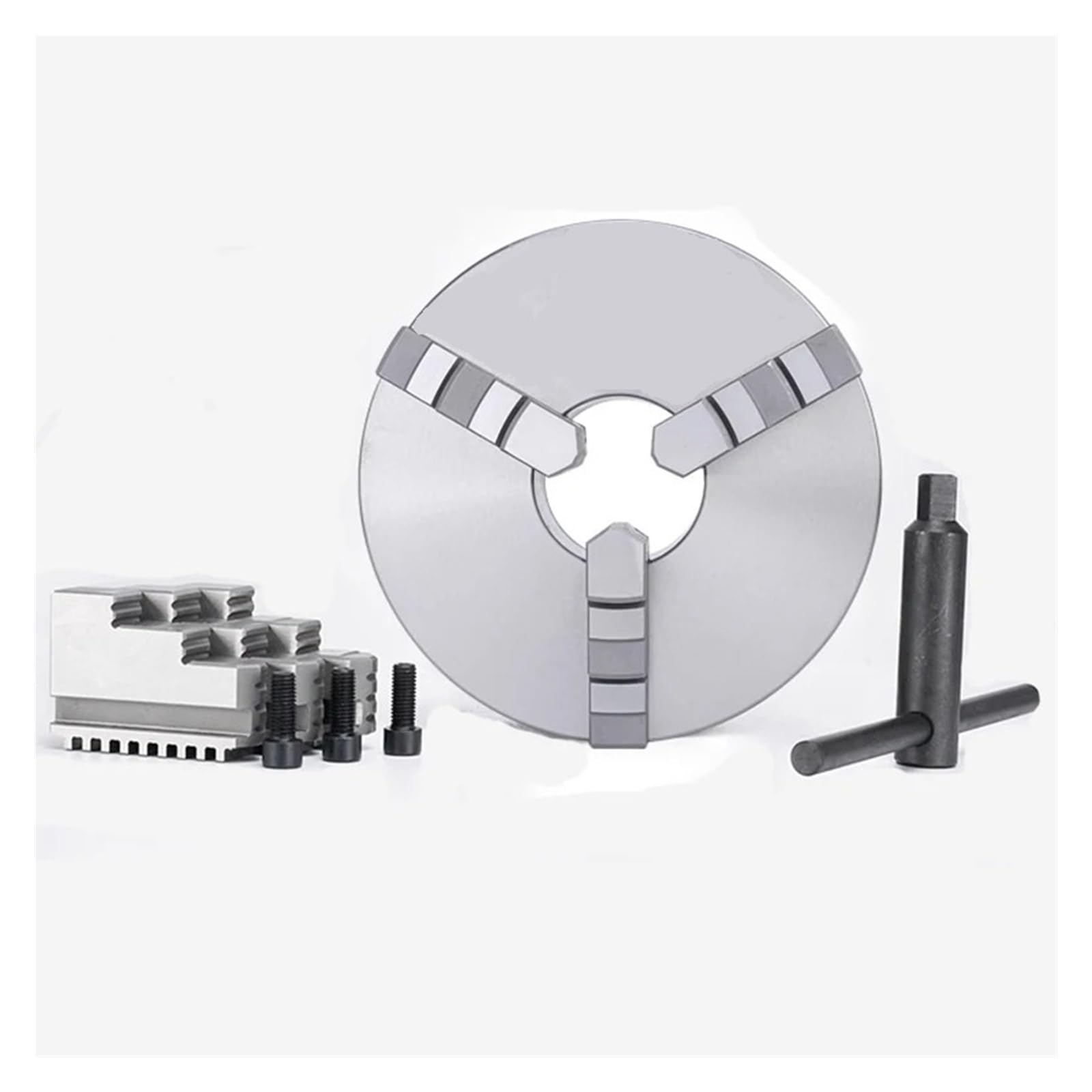 125 mm uchwyt tokarski 3-szczękowy samocentrujący uchwyt tokarski K11-125 metalowy uchwyt tokarski ręczny uchwyt przewijania