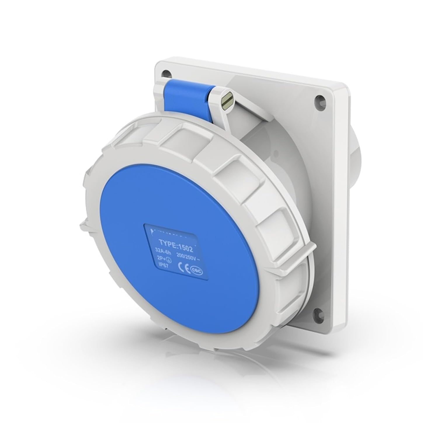 Industrial Socket Aviation Outdoor Concealed Oblique 16A-125A(63A 3P IP67)