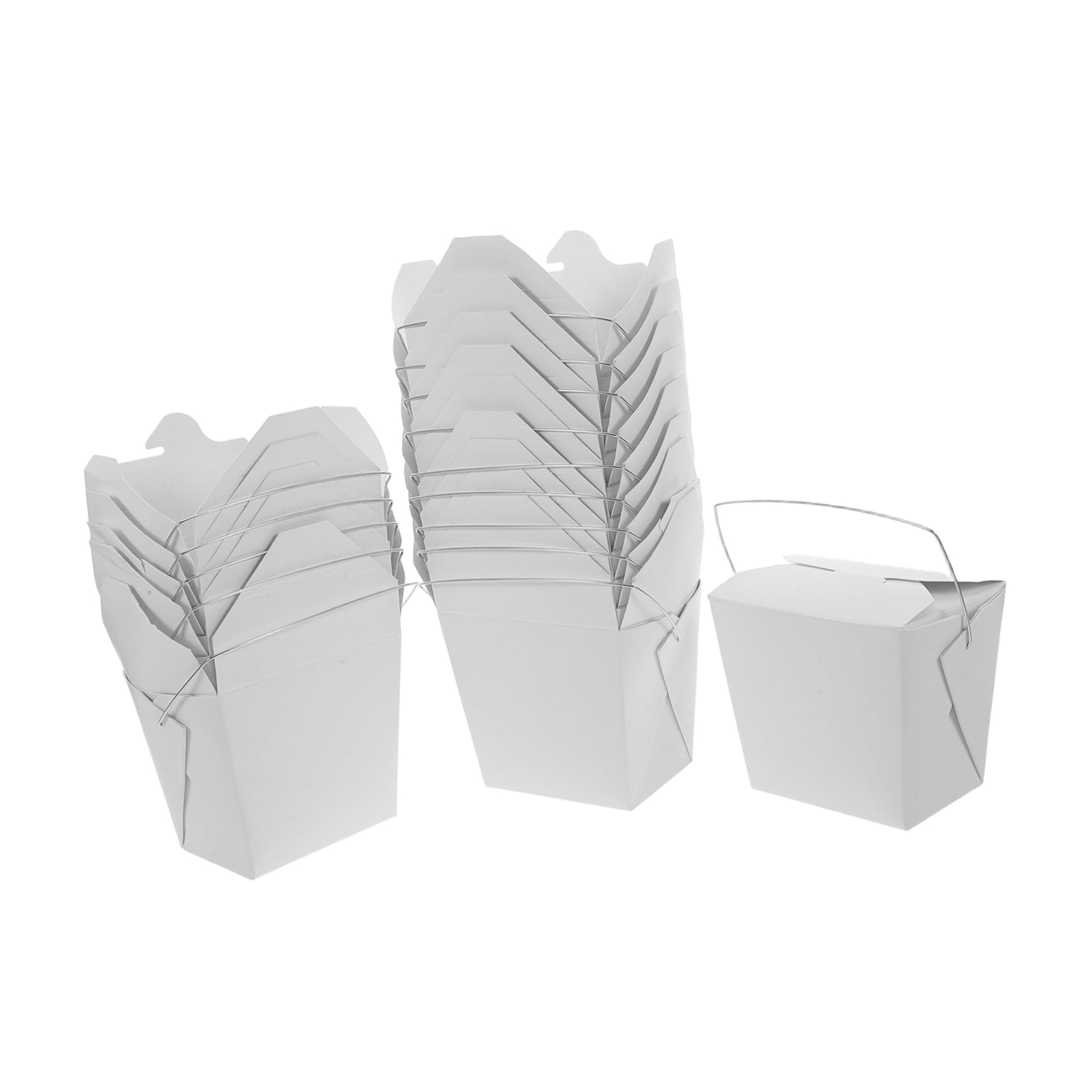 Contenedores de papel para alimentos COLLBATH cajas herméticas que evitan derrames en reparto
