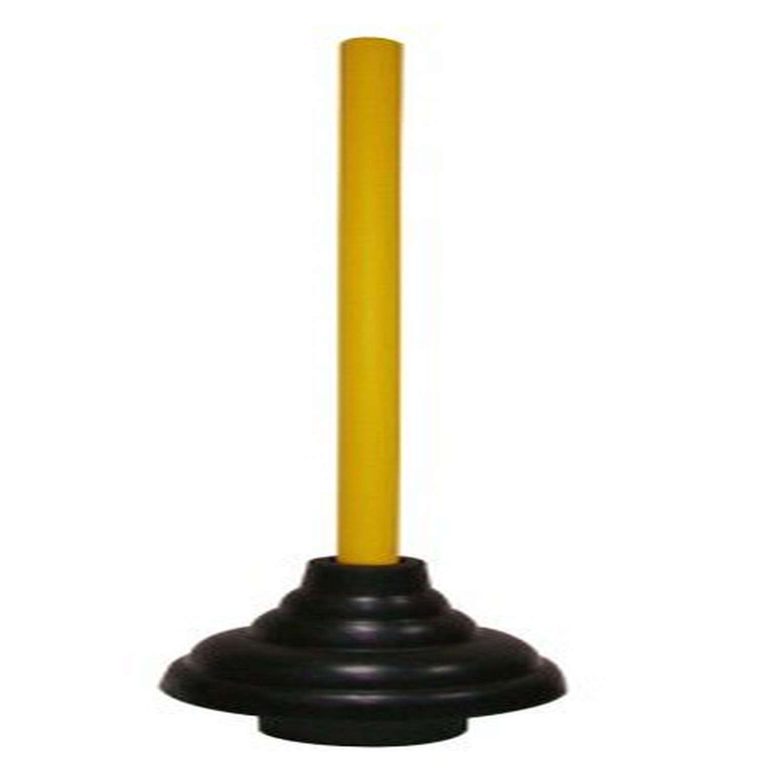 CobraProducts 306 6-Inch Heavy Duty Force Cup Plunger with Painted Wood Handle