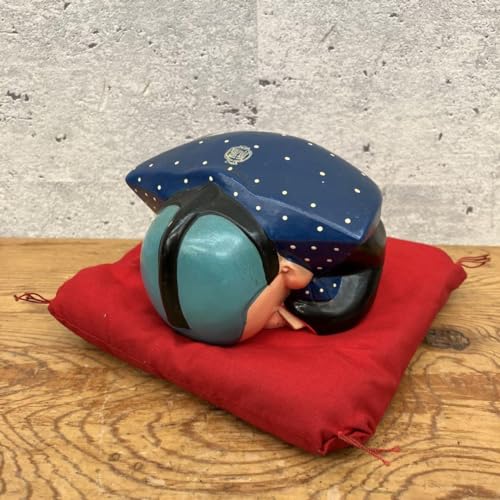 ノーブランド品レトロ伝統工芸土人形福助人形お辞儀福助貯金箱バンク座布団付, m65168296613のサムネイル