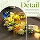 Flovel Blumenkranz Haare LED Blumenkrone Haarkranz Blumen Haarreif Fasching für Frauen Floral Crown Wreath Light up Blue Magnolia Flower Glow Wedding Bridesmaid Bridal Hair Accessories for Women