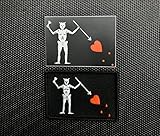 Navy SEAL Team 3 Blackbeard Pirate Flag Patch Edward Teach Battlefield 4