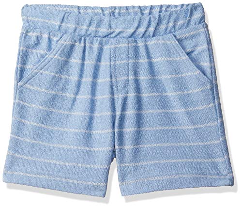 Image of miniklub Boys Blue Striped Round Neck T-Shirt