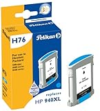 Capacité: 20 ml Pelikan Eurotone H76 Cartouche d\'encre Compatible HP C4907AE, Cyan