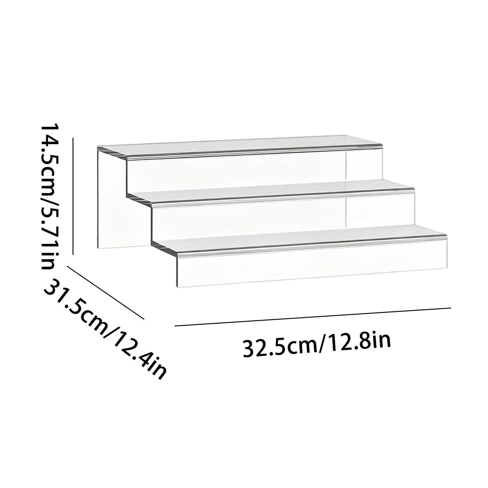 Organizador para Latas Estante Expandible de Acrílico con 3 Niveles | Porta Latas Organizador de Armario Dispensador Armario de Cocina, Hogar, Alimentos, Condimentos, Maquillaje y Perfume