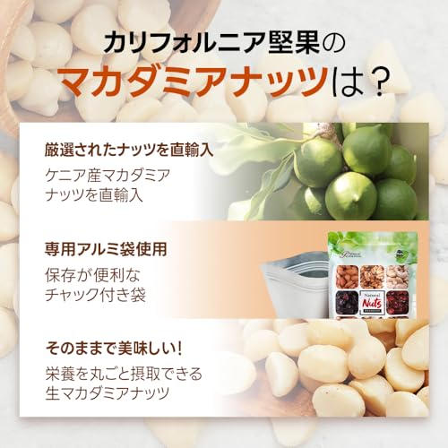 DAILY NUTS & FRUITS マカダミアナッツ 生 100g