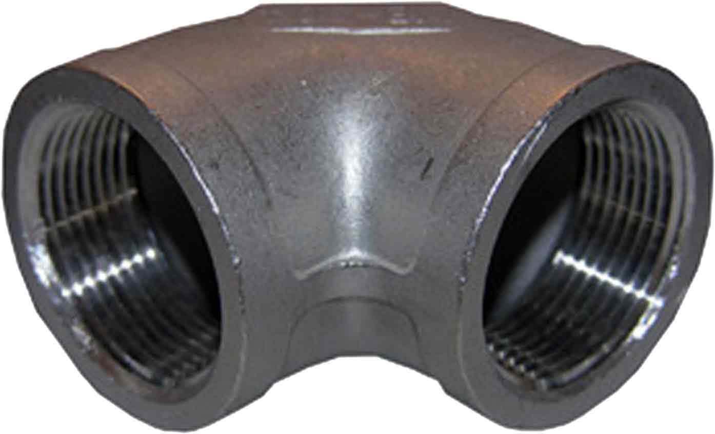 Coude inox 304 raccord femelle 90 degrés LASCO 32-2211 fileté pour tuyau d'eau