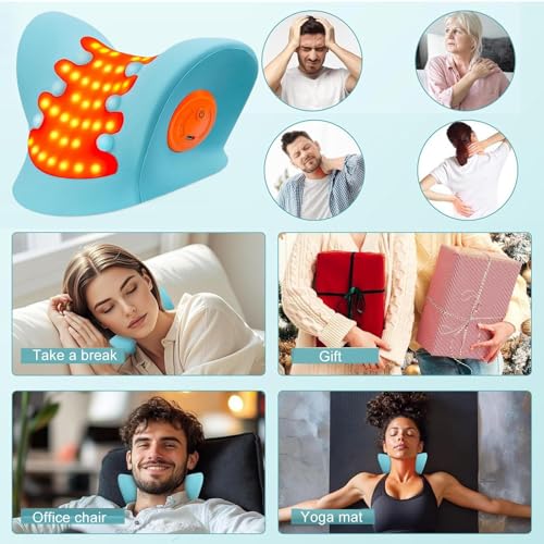Coussin de traction cervicale pour soulager les douleurs au bureau - 4