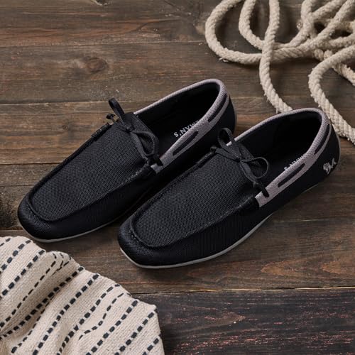 Image of Neeman's Relive Knit Boat Loafer for Men | Breathable Knit Upper Comfortable, Lightweight & Flexible Sole