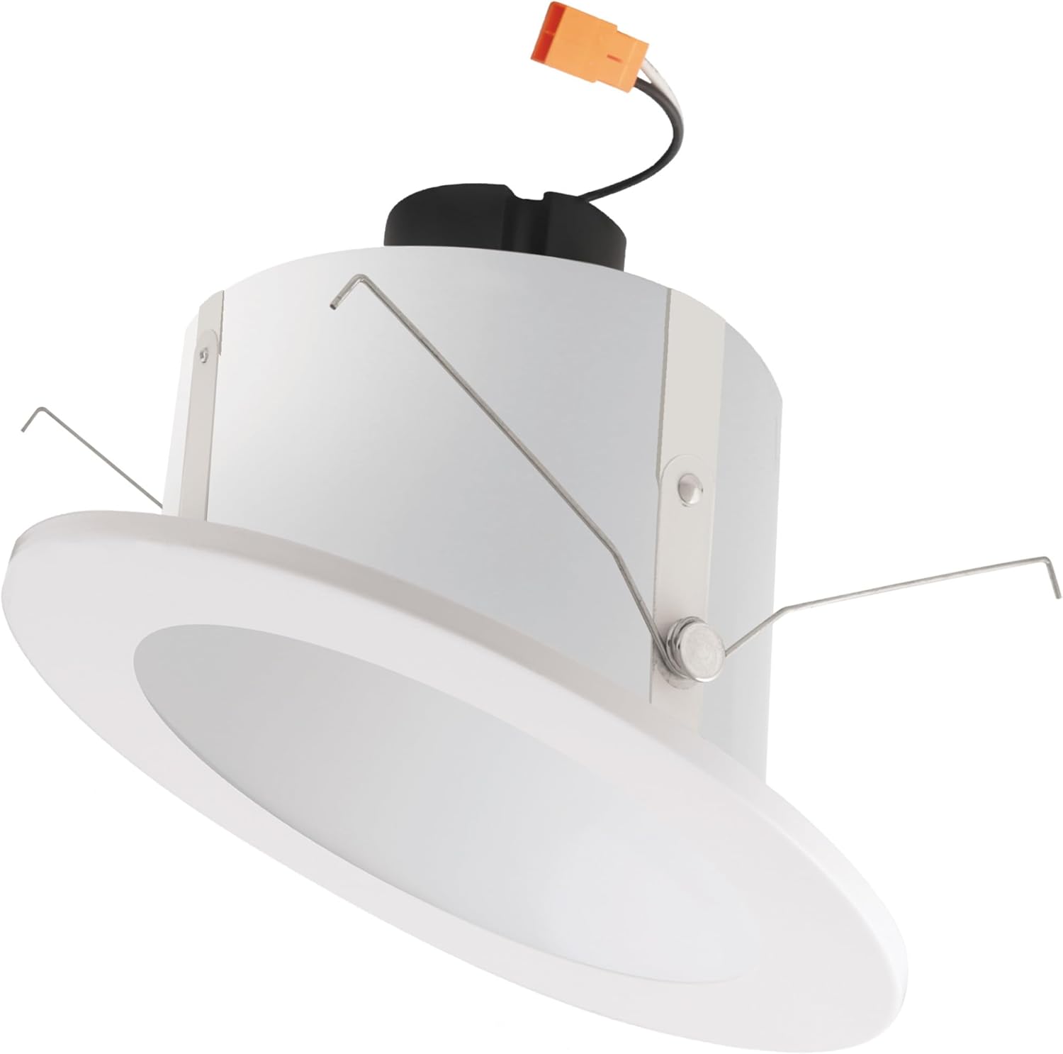 Elco EL716CT5 The Slant System 6" Integrated LED Reflector Recessed Trim - 1200 Lumens 5000 Kelvin - White