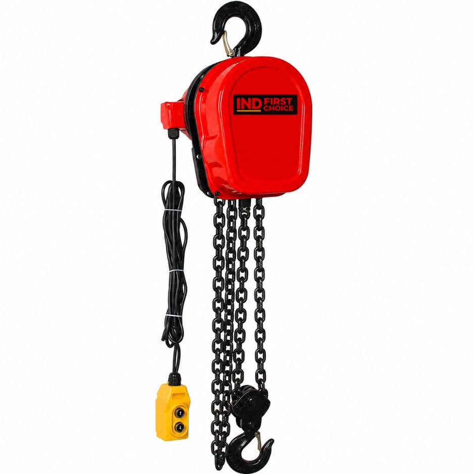 Electric DHS Chain Hoist 2 Ton 3 Meter | 3 Phase Heavy Duty Electric Chain Hoist | 2000 kg Capacity | Grade 80 Load Chain | Pack of, 1-image-27