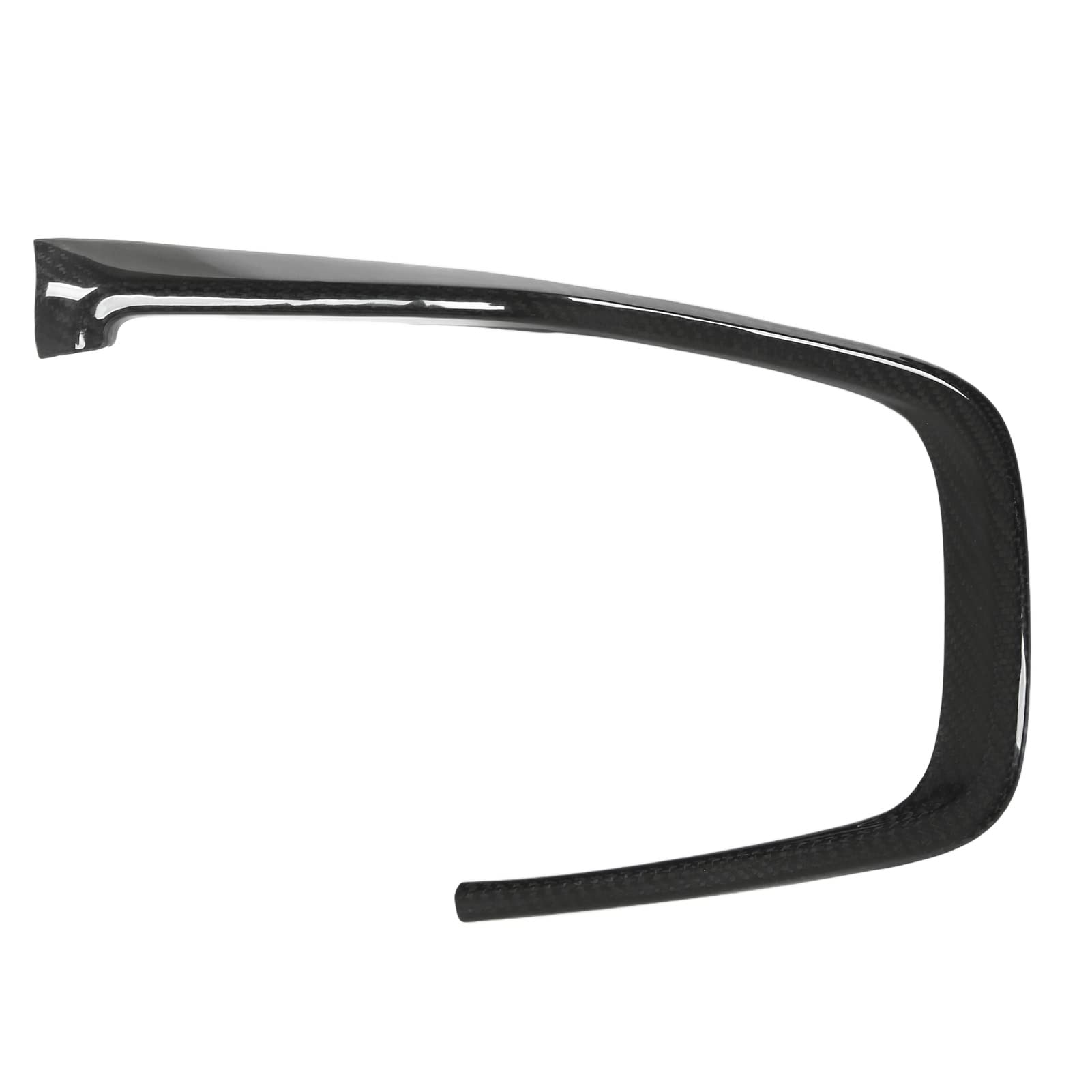 Qqmora Auto-Getriebegehäuse-Abdeckungsverkleidung mit Glänzendem Carbonfaser-Look für GR86 ZN8 ZD8 2022 und Später, Einfache Installation, Langlebiger Aufkleber, 1 Einheit