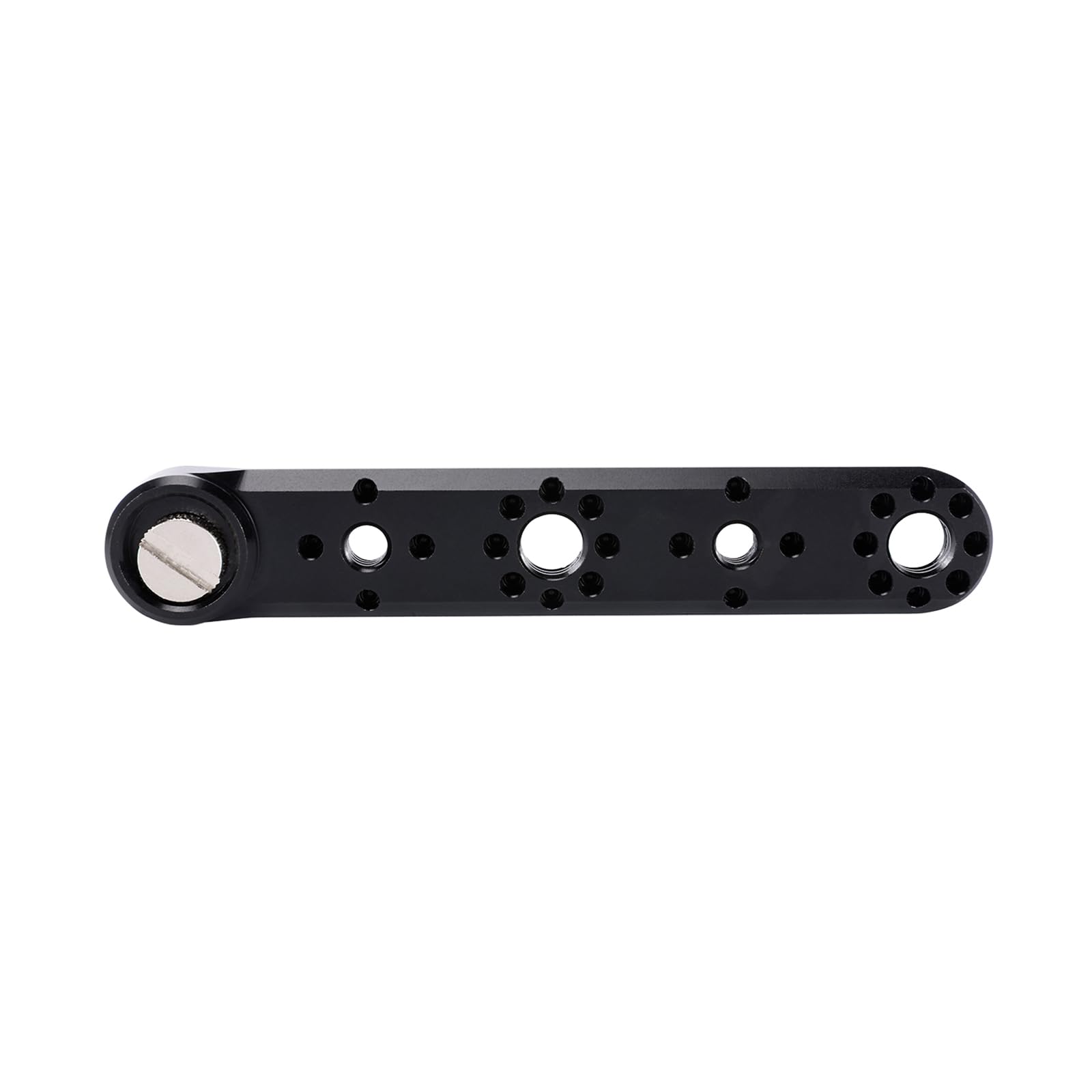 NICEYRIG Przedłużacz sera z otworem ustalającym ARRI 1/10.2 cm i 3/20.3 cm, szyna NATO Quick Release, łatwy uchwyt do akcesoriów do aparatu ARRI-569