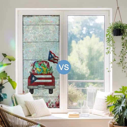 Película para ventana decorativa 17.7x39.3 in miniatura 3