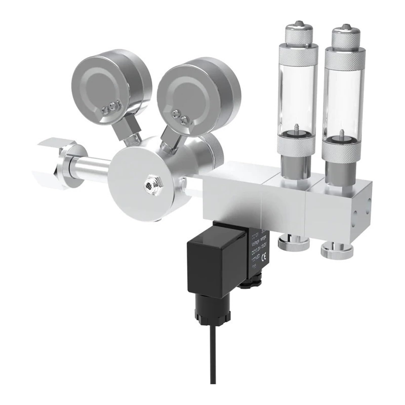 Reduktor ciśnienia CO2, Akwarium Regulator CO2 Elektromagnes ciśnienia Wysoki cylinder Akcesoria do zaworów Zestaw wędkarski Fishbowl Reduktor dwutlenku węgla