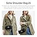 Crinkle Patent Leather Soho Bag 25